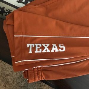 Nike team issued Texas Longhorns warm up pants